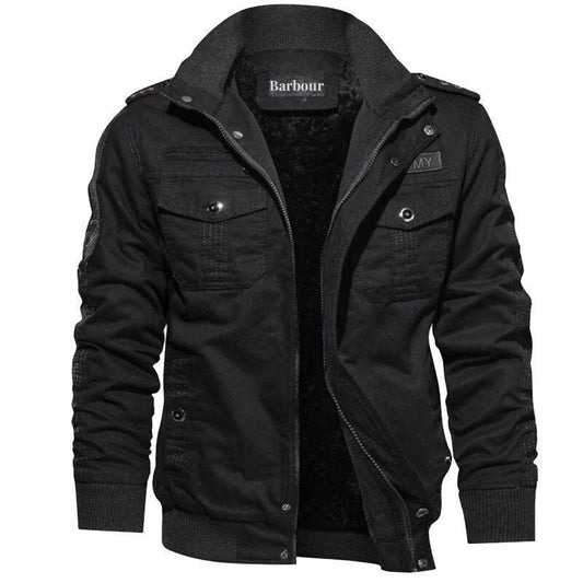 Barbour® férfi téli pamut katonai kabát