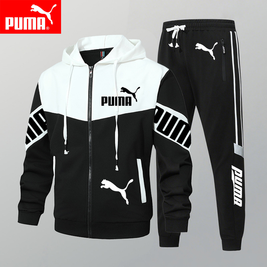PUMA - Új férfi dzseki (Ingyenes nadrág korlátozott ideig) Vásárolj egyet, kapsz egyet ingyen