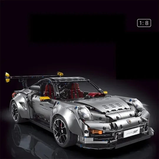 Kit de construção de carro esportivo DIY 1:8