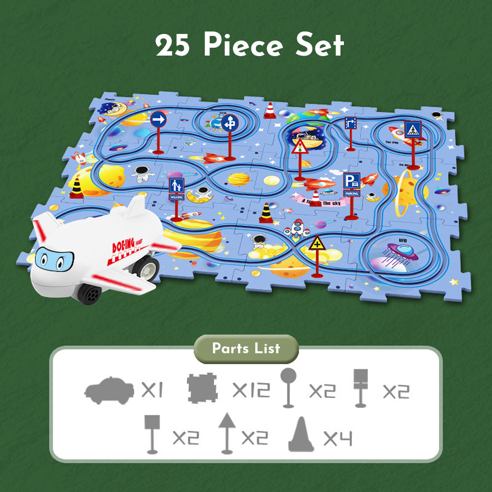 PUZZLERACER™ KIDS AUTÓS PÁLYA KÉSZLET