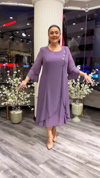 【S-5XL】❤️2024-es új, kiváló minőségű sifon ruha