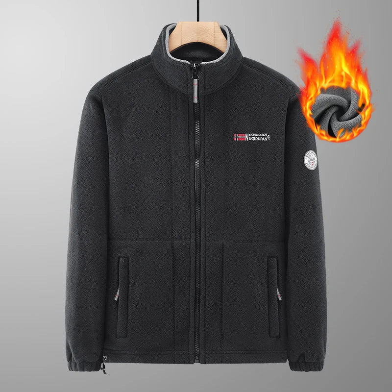 🎄🎅Norway® meleg kétrétegű gyapjúkabát