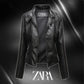 [ZARA] Női bőrkabát (tavasszal, ősszel és nyáron kapható)