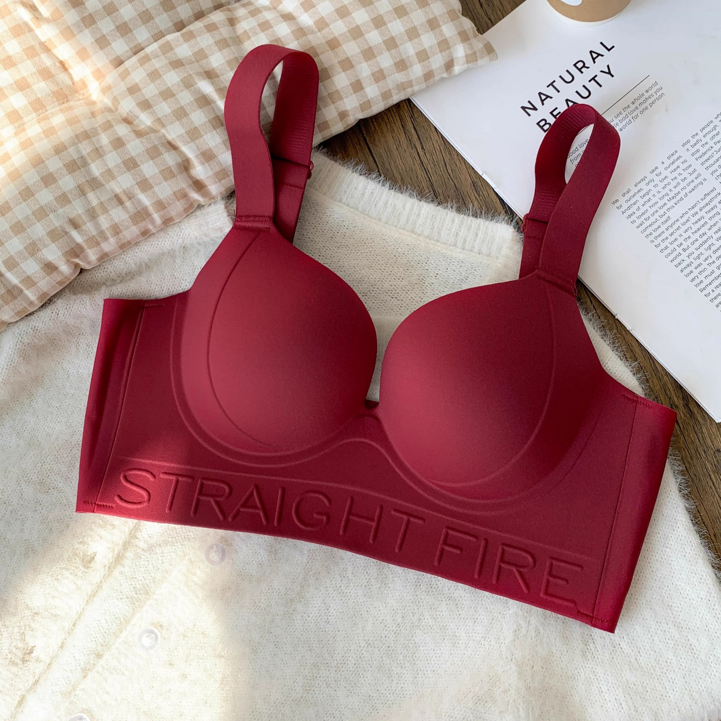 Biustonosz Comfort Seamless Push Up