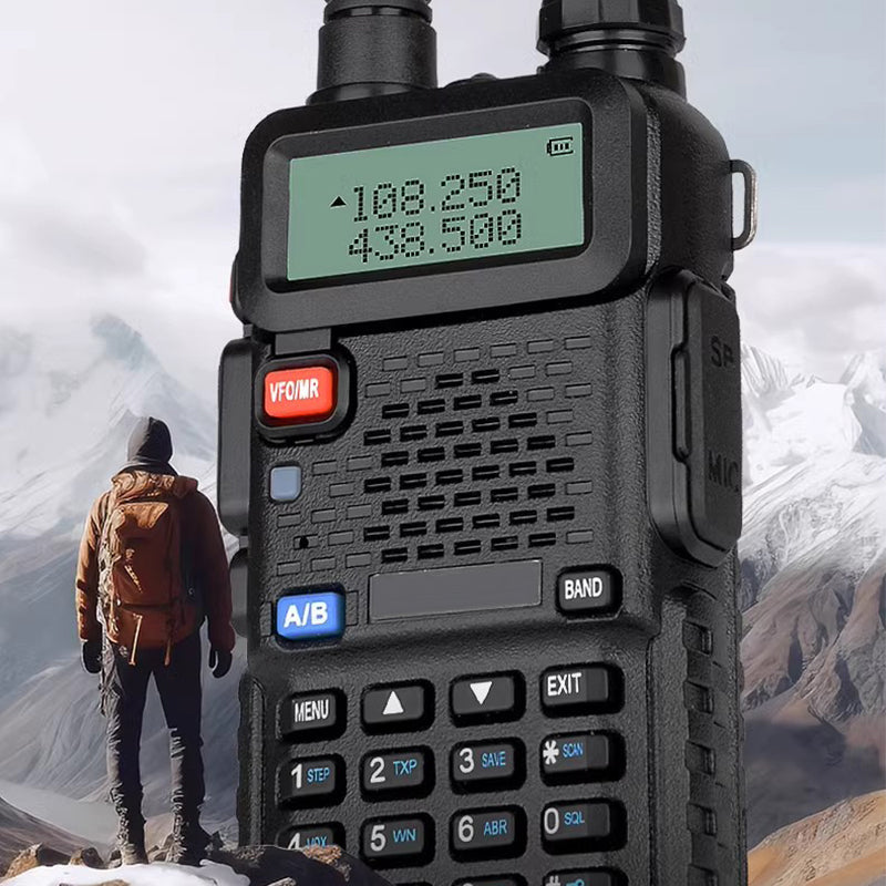 UV-5R HOSSZÚ HASZNÁLATI AMATŐR RÁDIÓ UV5R KÉTsávos, kétirányú rádió