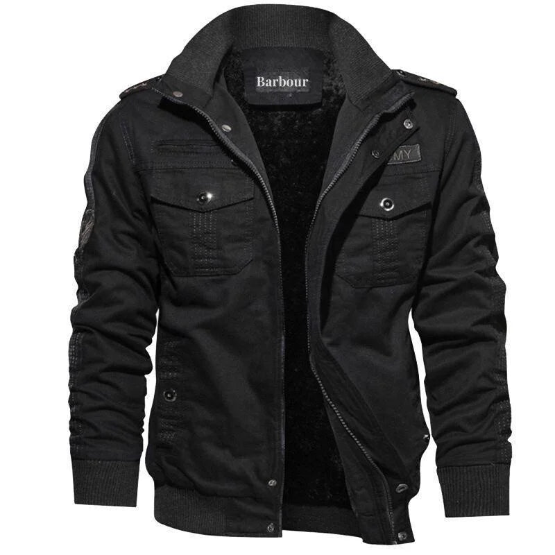 Barbour® férfi téli pamut katonai kabát