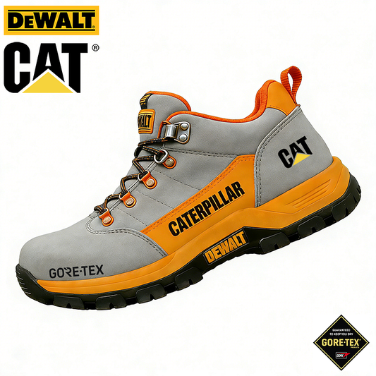 Vízálló és lélegző férfi munka- és túrabakancsok a DEWALT-tól és a CAT®-tól