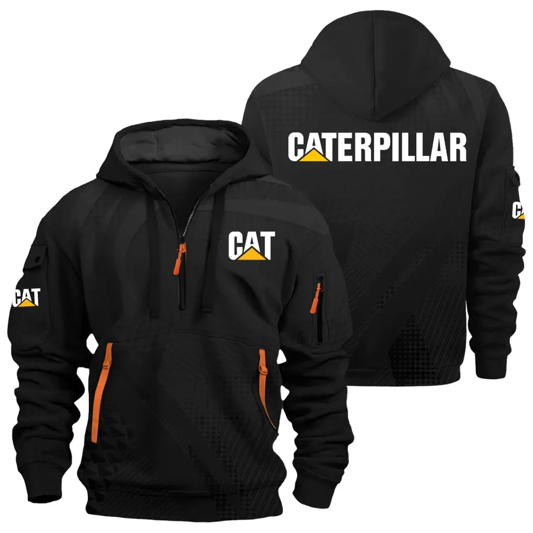 Új férfi GORE-TEX kapucnis pulóver a CAT-től – meleg, vízálló, kültéri, praktikus