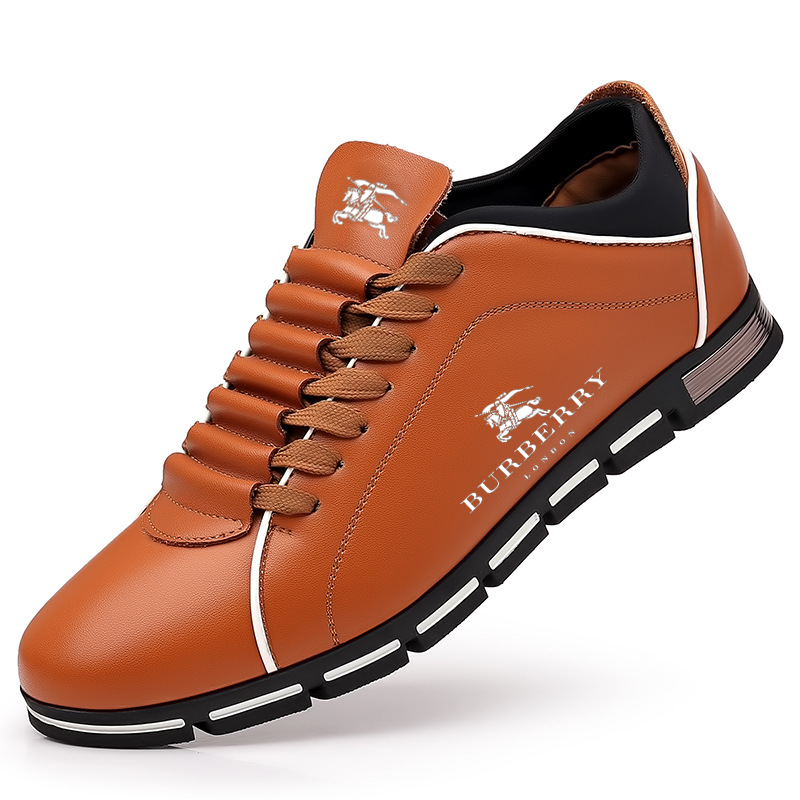 Burberry® męskie buty na co dzień w dużych rozmiarach ze skóry