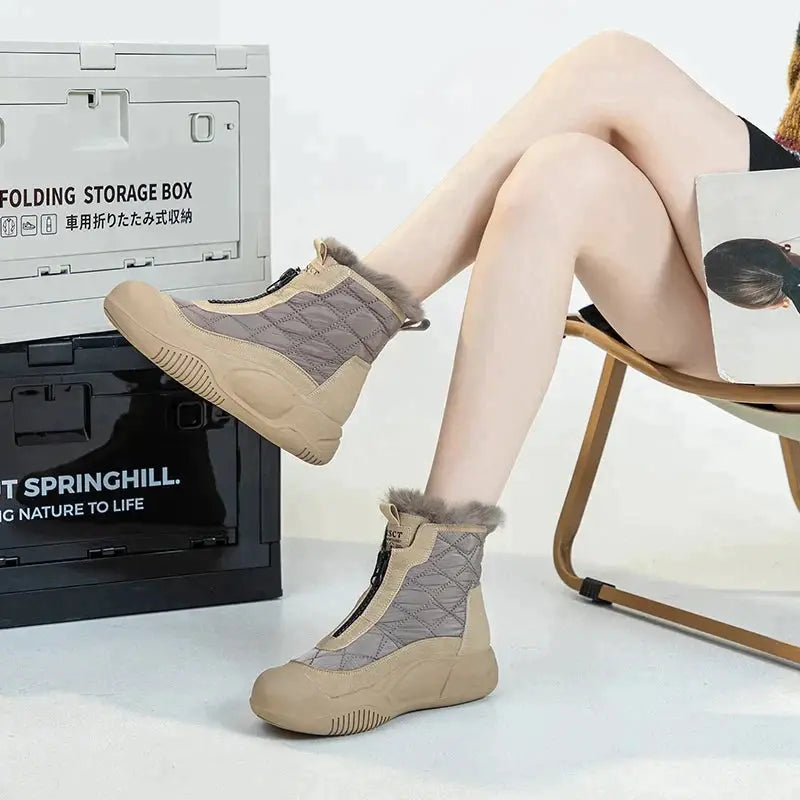 🔥Vízálló, meleg hócsizma retro stílusban