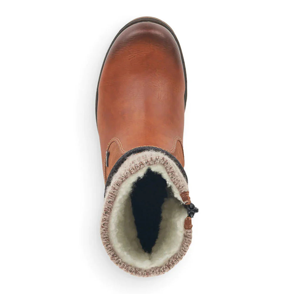 🔥Utolsó napi akció 50% KEDVEZMÉNY - Női alkalmi, régi bőr cipzáros csizma