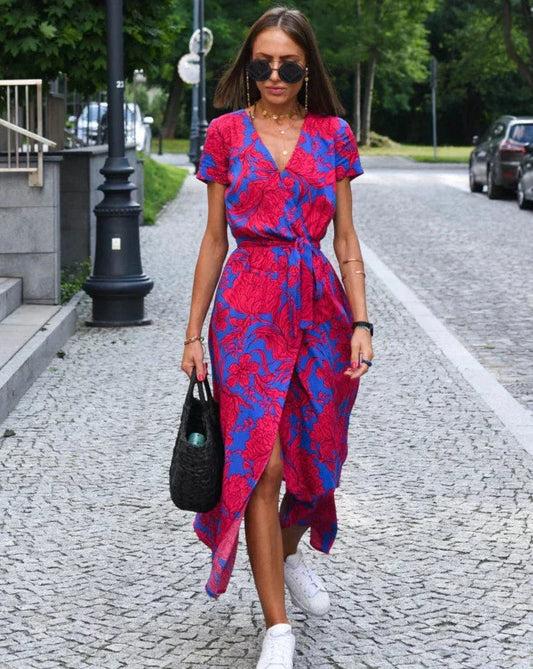 Linda - Virágos nyári ruha