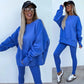 Kényelmes oversize pulóver és leggings szett