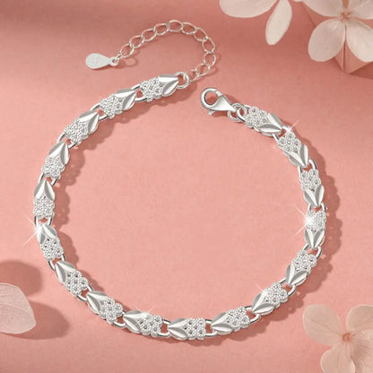 💖👉【Vásároljon 1-et, kap 1-et ingyen】✨Super Fashion női négylevelű lóhere karkötő