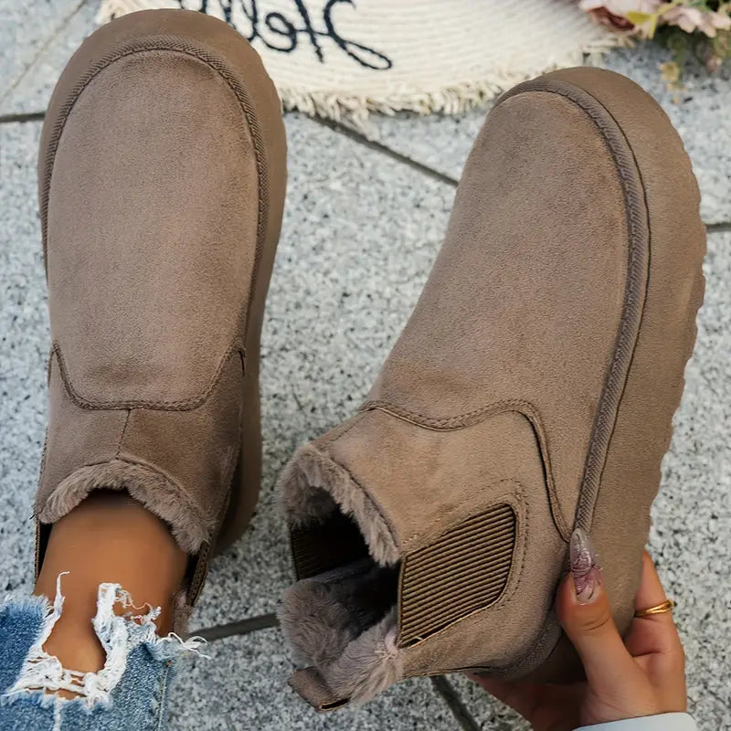 🔥HOT AKCIÓ 47% KEDVEZMÉNY| Női hangulatos meleg gyapjú téli csizma