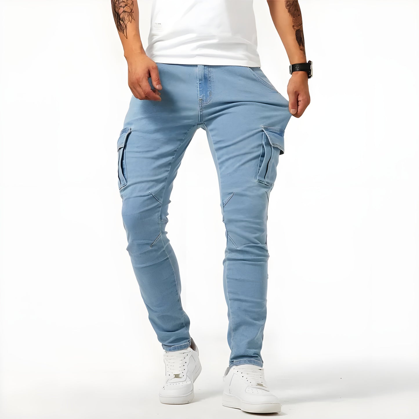 Stretch farmer cargo nadrág