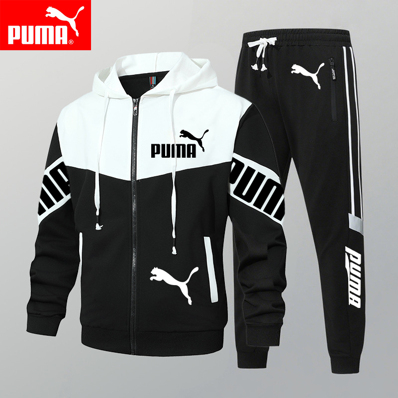 PUMA - Új férfi dzseki (Ingyenes nadrág korlátozott ideig) Vásárolj egyet, kapsz egyet ingyen