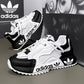 Férfi, könnyű, bőr, divatos adidas cipők, kényelmes és hétköznapi