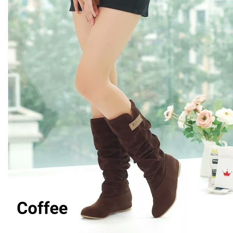 ✨Művelúrból készült divatos női bokacsizma👢