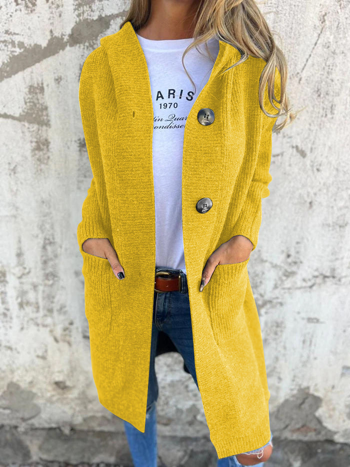 Frida – Elegáns, hosszú kötött kardigán