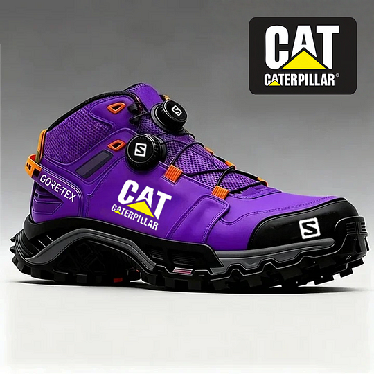 CAT x Salomon Buty Outdoorowe Górskie z Technologią GORE-TEX