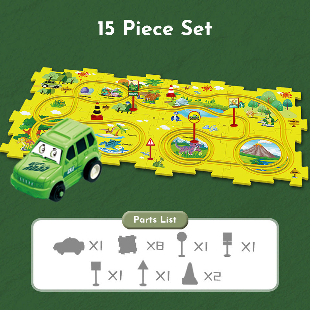 PUZZLERACER™ KIDS AUTÓS PÁLYA KÉSZLET