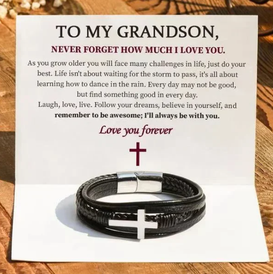 🎁To My Son Love You Forever karkötő