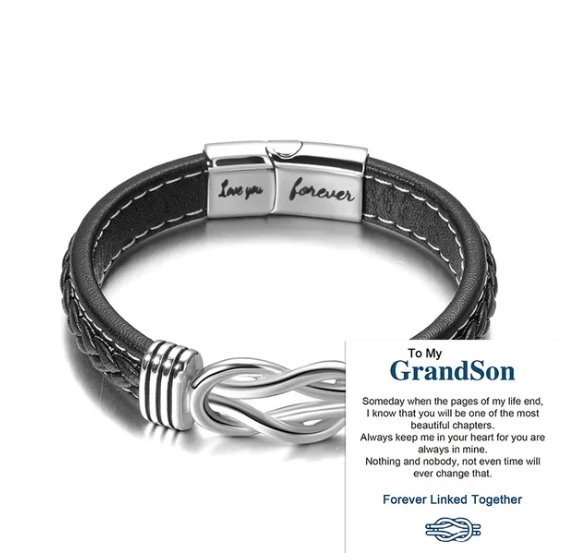 🎁To My Son Love You Forever karkötő