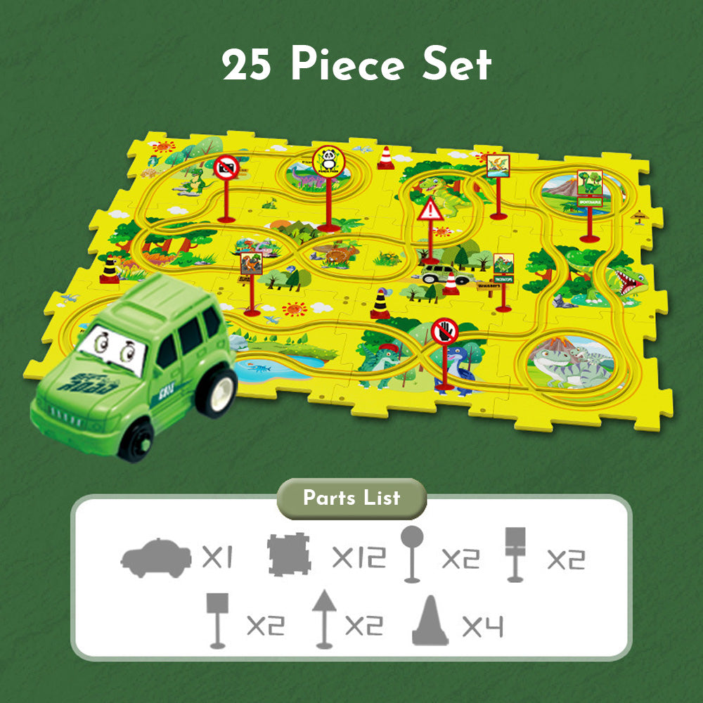PUZZLERACER™ KIDS AUTÓS PÁLYA KÉSZLET