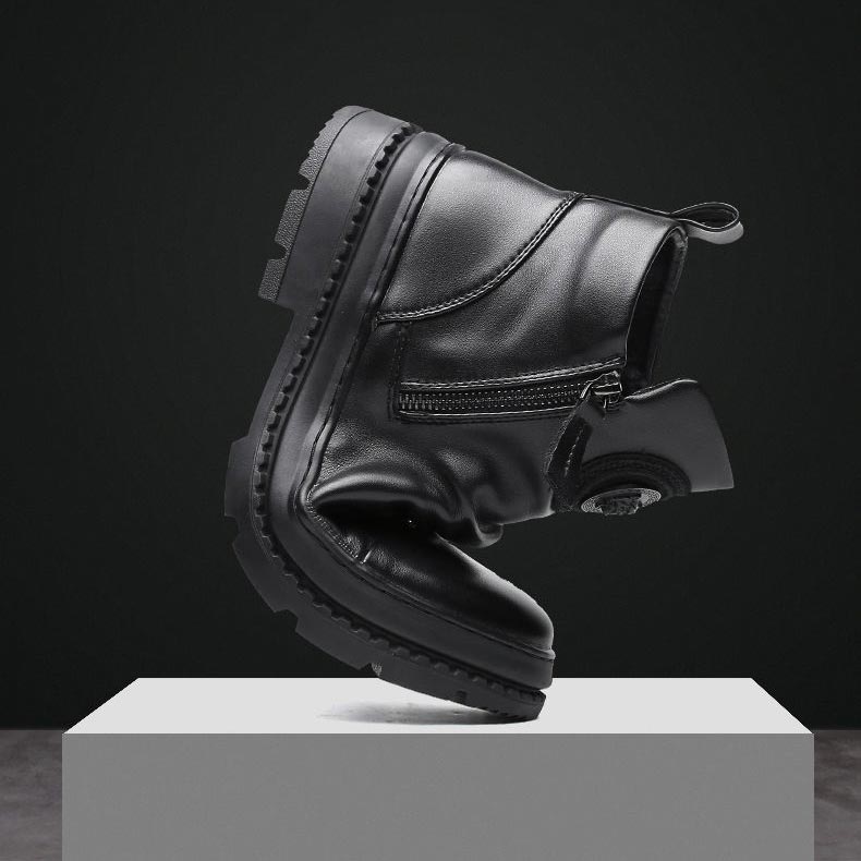 🎁[Legjobb ajándék] Klasszikus férfi bőrcipő oldalsó cipzárral👞