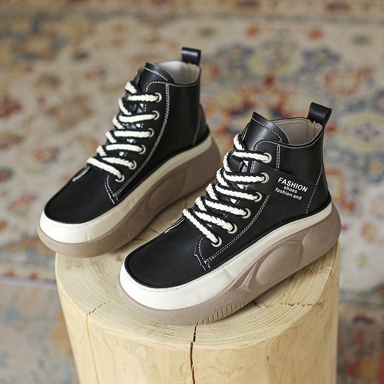 🔥Női magas felső, vastag talpú Martin csizma