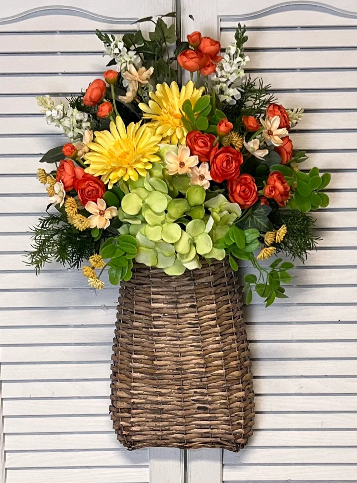 💐VENEC ZA VRATA IZ KOVAČNIKA IN MASLENICE💐 (🎁50% POPUST🎁)