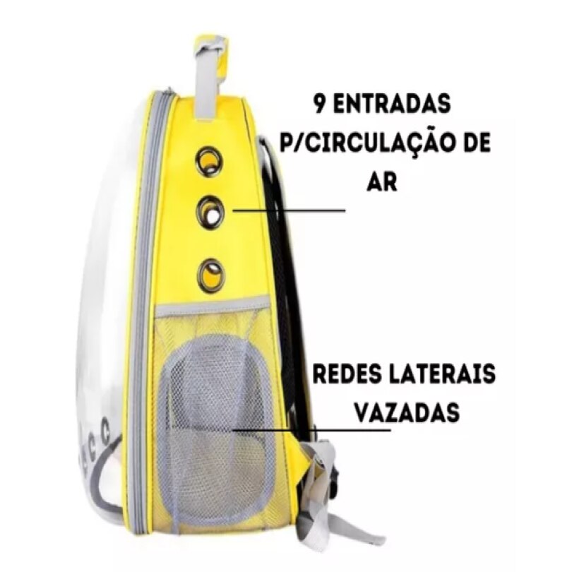 Panorámás kisállat hátizsák - kutya és macska