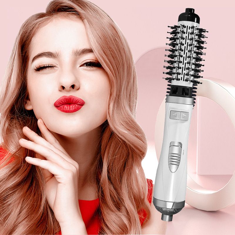 🔥 Modelador de ar quente 3 em 1 e secador de cabelo rotativo para cabelos secos, cacheados e lisos💞
