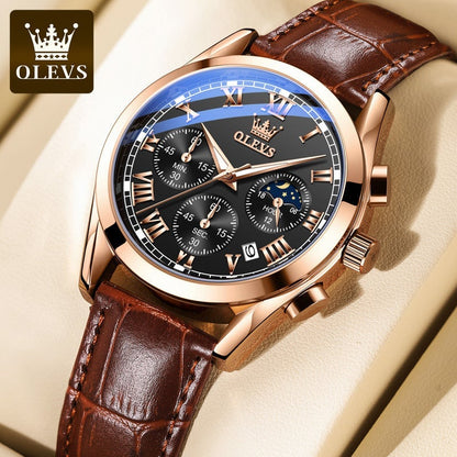 OLEVS® - Klasszikus sportóra [Svájci importált szerkezet] Egyedülálló ⌚