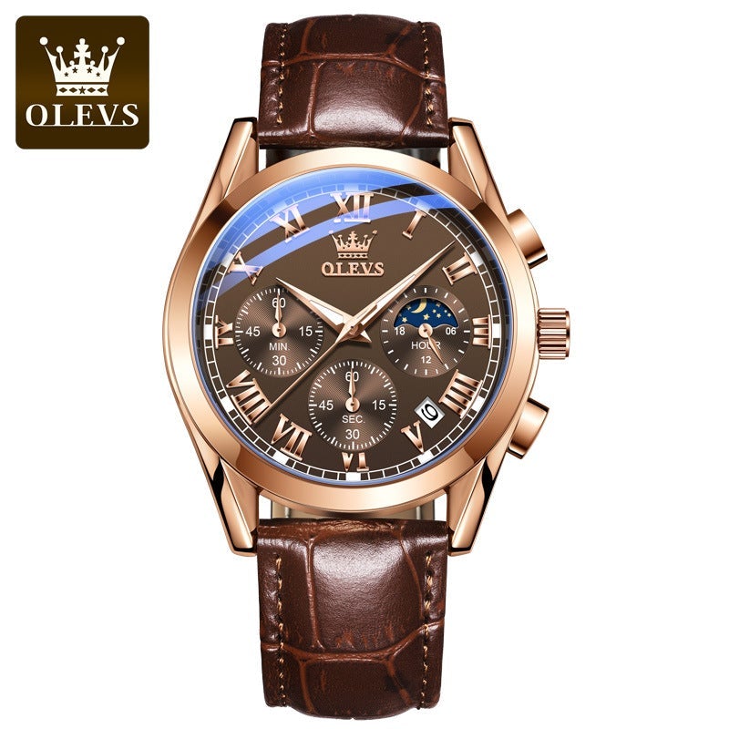 OLEVS® - Klasszikus sportóra [Svájci importált szerkezet] Egyedülálló ⌚