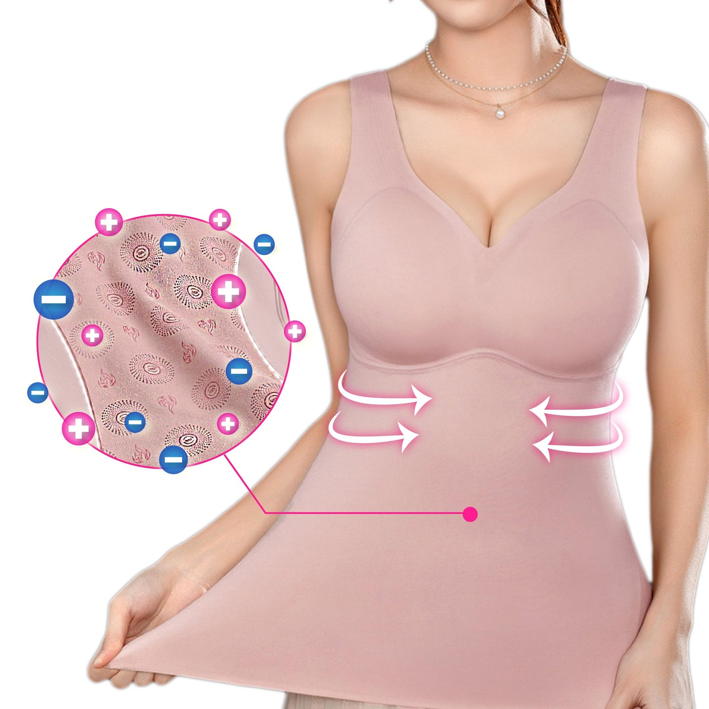 FiberFit™ mell- és fogyókúrás önmelegedő mellény