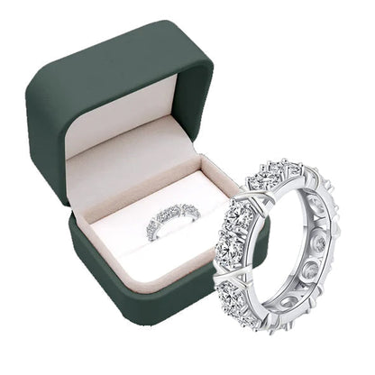 Magnetology Moissanite gyémánt gyűrű✨ (korlátozott időre szóló kedvezmény 🔥 utolsó nap)