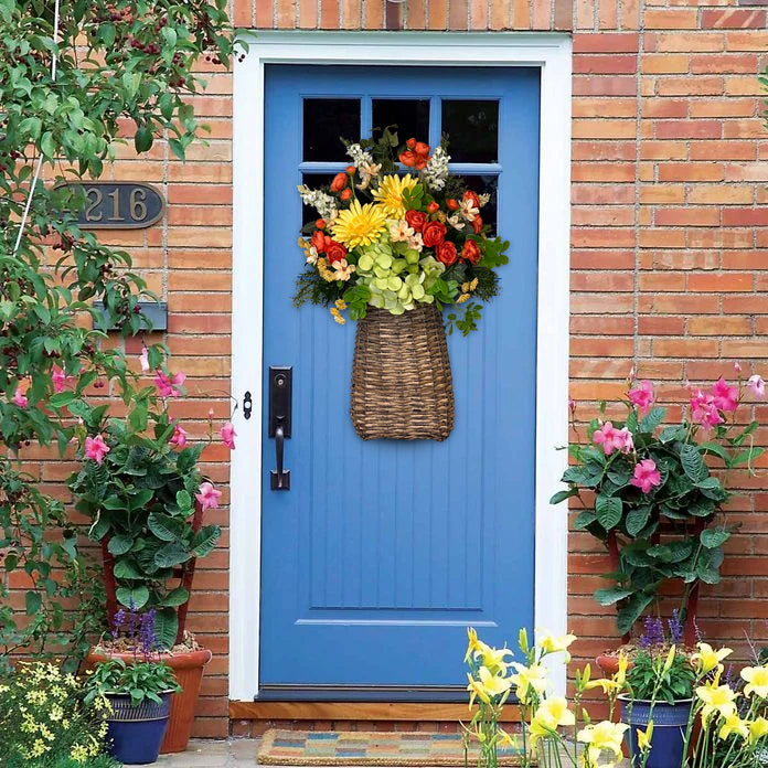 💐VENEC ZA VRATA IZ KOVAČNIKA IN MASLENICE💐 (🎁50% POPUST🎁)