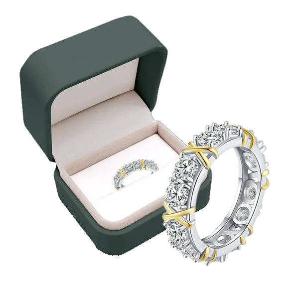 Magnetology Moissanite gyémánt gyűrű✨ (korlátozott időre szóló kedvezmény 🔥 utolsó nap)