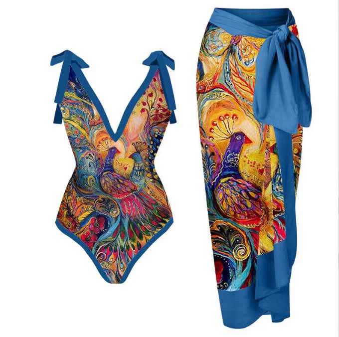 2023-as új karakteres teljes testű bikini szett