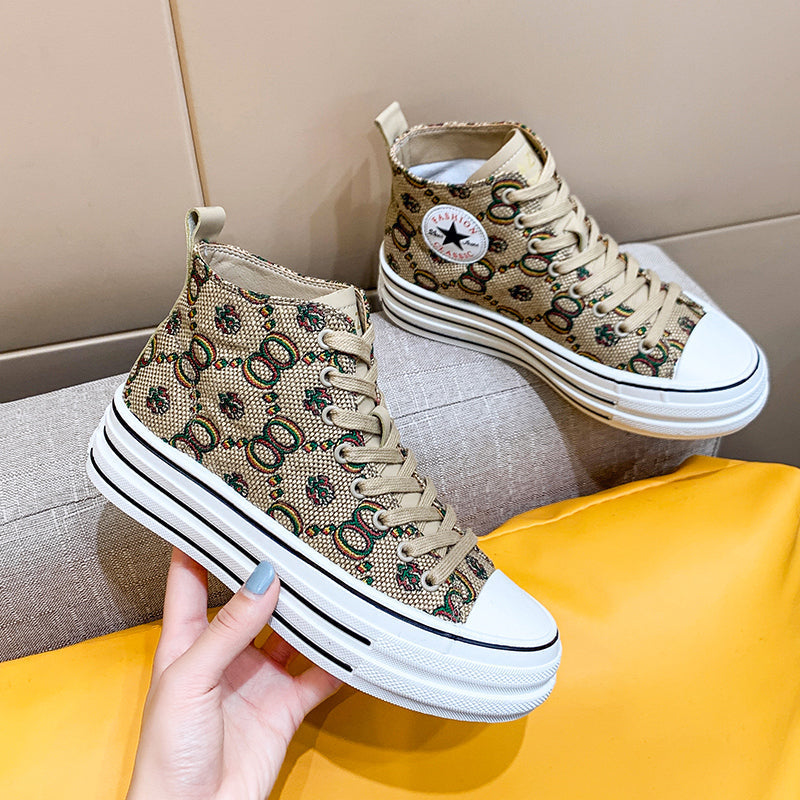 2022 tavaszi/nyári flitteres gyémánt vászoncipő